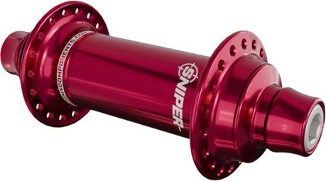 Moyeu Avant SD-X Sniper Evo Air 10mm 28H Rouge