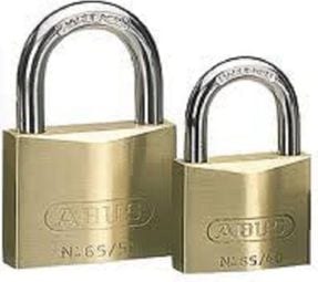 Abus Cadenas 65/40mm - Or  clé  5cm 