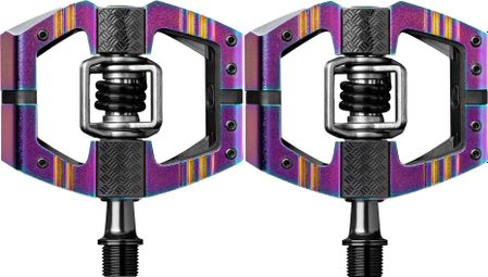 Pédales Crankbrothers Violette/Rose – Quasi Neuves, Look Vintage & Performant