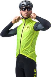 Alé Light Pack Ale' Sleeveless Jacket Fluo Yellow