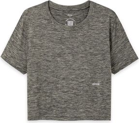 Crop-Top Circle Smooth Operator Gris Femme