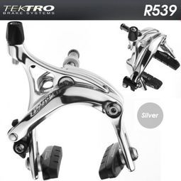 Paire d'étriers de frein de route Tektro R539 polish