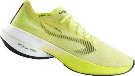 Chaussures running Kiprun KD900 Jaune Fluo