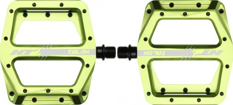 HT Components Talon AN71 Flat Pedal Pair Green