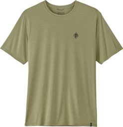 Patagonia Cap Cool Daily Hut Tripper Funktions-T-Shirt für Herren, grün