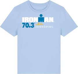 Ironman 70.3 Jonkoping Blauw Korte Mouw T-shirt