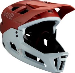 Leatt Enduro 2.0 Removable Chinstrap Helmet Red Lava