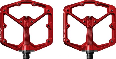 Pédales Plates CRANKBROTHERS STAMP 7 Rouge