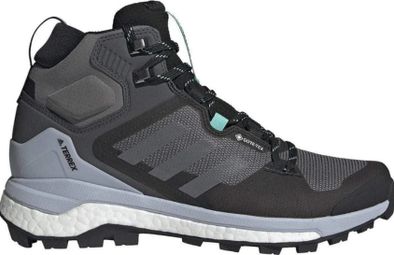 Chaussures de Randonnée Femme Adidas Terrex Skychaser 2 Mid Gtx F Noir / Blanc