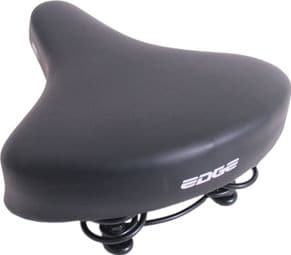 Selle de vélo Edge City noir (emballage atelier)