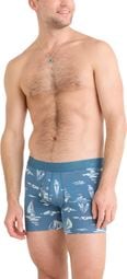 Saxx DropTemp Cooling Cotton Fly Sail Away Tapestry Boxer Blu Uomo