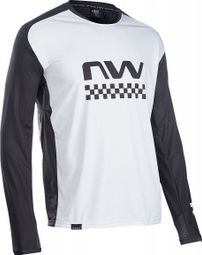 Northwave Edge Langarmtrikot Grau/Schwarz