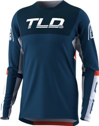 Troy Lee Designs Sprint Factura Jersey Blauw / Oranje