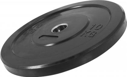 Poids Disques en Caoutchouc avec Absorbeur de choc – bumper plates de 5 à 25 KG - Poids : 10 KG