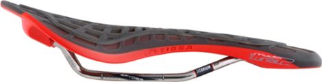 Selle TIOGA Spyder Twin Tail Titane Rouge