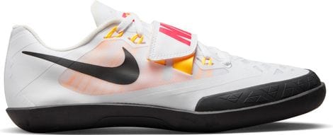 Nike Zoom SD 4 White Pink Orange Unisex Track & Field Shoe