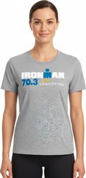 Dames Ironman 70.3 Jonkoping Grijs Korte Mouw T-Shirt