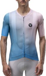 LeBram Race Ultralight T-shirt met korte mouwen, roze en blauw