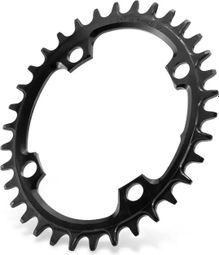 Plateau Rond Garbaruk 4 Trous 104 mm BCD Noir