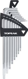Topeak Torx sleutelset (8 sleutels)
