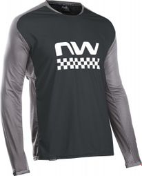 Northwave Edge Long Sleeve Jersey Zwart/Grijs
