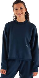 Circle Get Lucky Navy Blue Crop Sweat