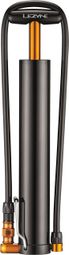 Bomba manual Lezyne Micro Floor Drive XL (máx.35 psi / 2,4 bar) Negro / Dorado