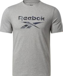 T-shirt Reebok Identity Motion Grigio