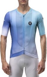 LeBram Race Ultralight Short Sleeve Jersey Green Blue