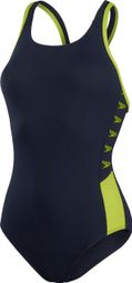 Speedo End+ Boom Logo SPL MuscleB Swimsuit Blue