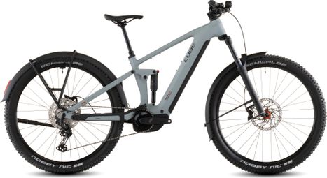 VTT Électrique Tout-Suspendu Cube Stereo Hybrid One44 Pro 800 FE Shimano 12V 800 Wh Bosch 120 Nm 29'' Bleu Gris Vulcan 2026