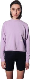 Circle Get Lucky Pink Lilac Crop Sweat