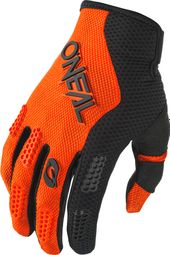Lange Handschuhe O'Neal Element Racewear Schwarz/Orange