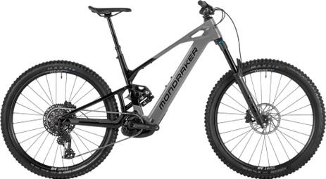 VTT Électrique Tout-Suspendu Mondraker Crafty Carbon R Sram 12V 800Wh Bosch 120 Nm 29'' Gris/Noir
