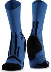 Chaussettes X-Socks Trail Perform Crew Bleu/Noir