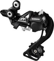 Deragliatore posteriore SHIMANO XT 786 GS Shadow Plus 10 velocità Nero