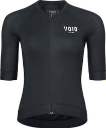 Damen Kurzarmtrikot Void Vortex 2.0 Schwarz