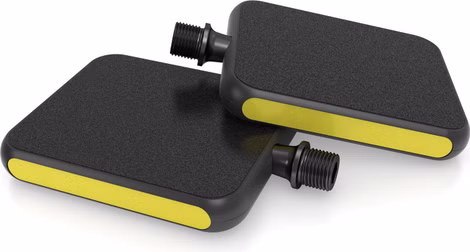 Pédales Plates Moto Urban Reflex Jaune