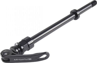 BLOCAGE VTT AR AXE TRAVERSANT POUR REMORQUE COMP SHIMANO 12MM ENTRAXE 142/148MM P1.5 NOIR