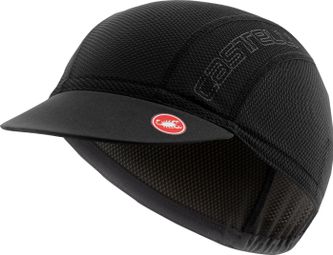 Unisex cap castelli a/c 2 zwart