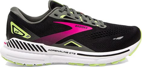 Brooks Adrenaline GTS 23 Black Pink Women's Running Shoes