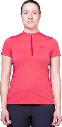 Maillot de manga corta para mujer Mountain Equipment Nava Rosa