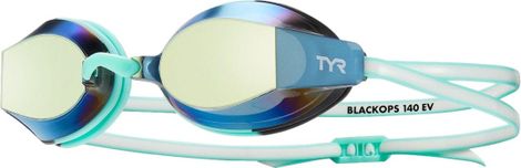 Tyr Blackops Racing Mirror Gold/Mint Schwimmbrille Damen