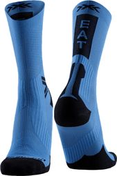 Chaussettes X-Socks Bike Perform Crew Bleu/Noir