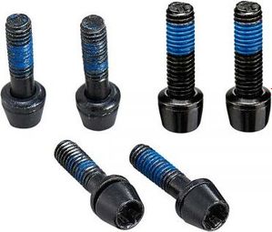 Juego de 6 tornillos Torx de acero Ritchey para potencia WCS C-260 25D