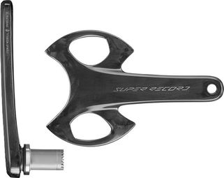 Ein Paar Campagnolo Super Record 13V Kurbeln Schwarz
