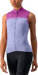 Maillot Sans Manches Femme Castelli Velocissima Violet