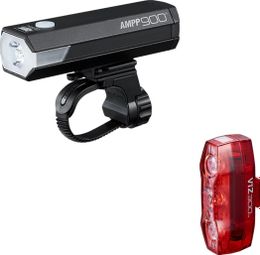 Pair of Cateye Ampp900 & Viz300 Lights