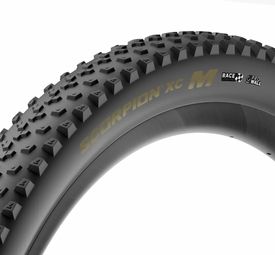 Neumático de BTT Pirelli Scorpion XC M 29'' Tubeless Ready, flexible, ProWall Race, negro/dorado