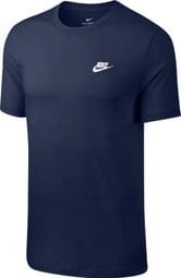 Nike Sportswear Club Kurzarm T-Shirt Dunkelblau
